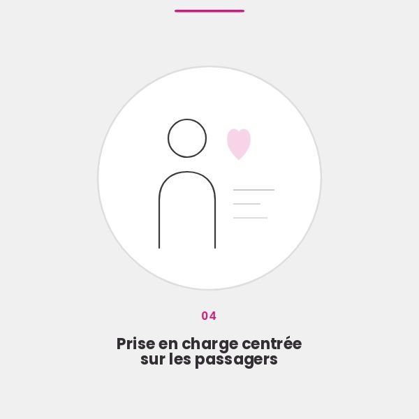 Prise en charge des passagers