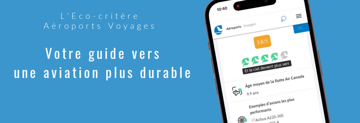 L’Eco-critère Aéroports Voyages développé par Airiane