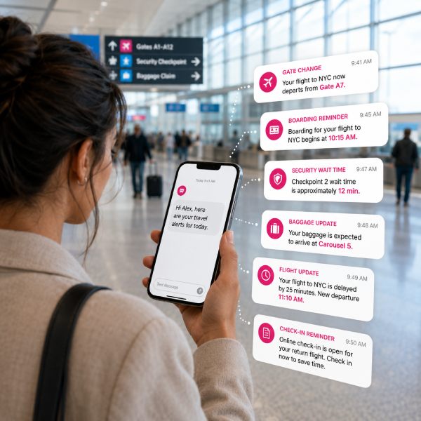 Alertes SMS en temps réel : simples, directes et efficaces